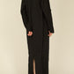 i'm here : " SLIT " JERSEY : ONE PIECE / BLACK