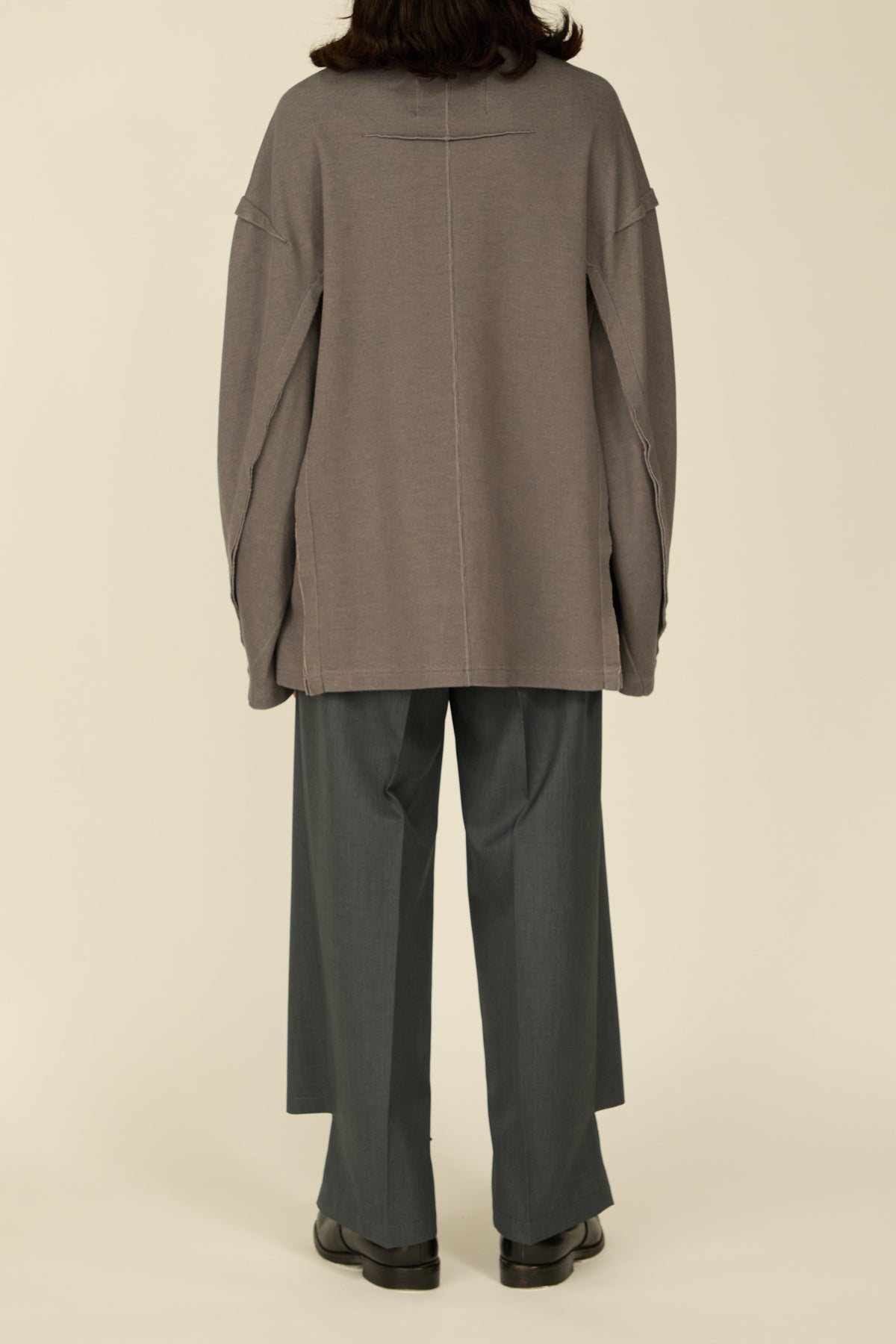 i'm here : " SLIT " JERSEY : / GRAY