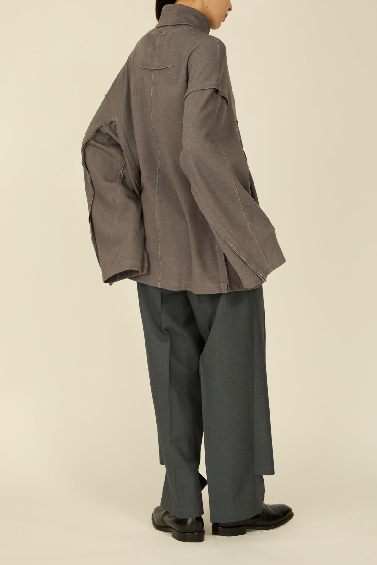 i'm here : " SLIT " JERSEY : / GRAY