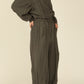 i'm here : " METAL " SWEAT PANTS : / GRAY