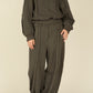 i'm here : " METAL " SWEAT PANTS : / GRAY