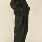 i'm here : " COTTON LEATHER " BLOUSON : / GRAY