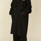 i'm here : GRANDPA COAT : / BLACK