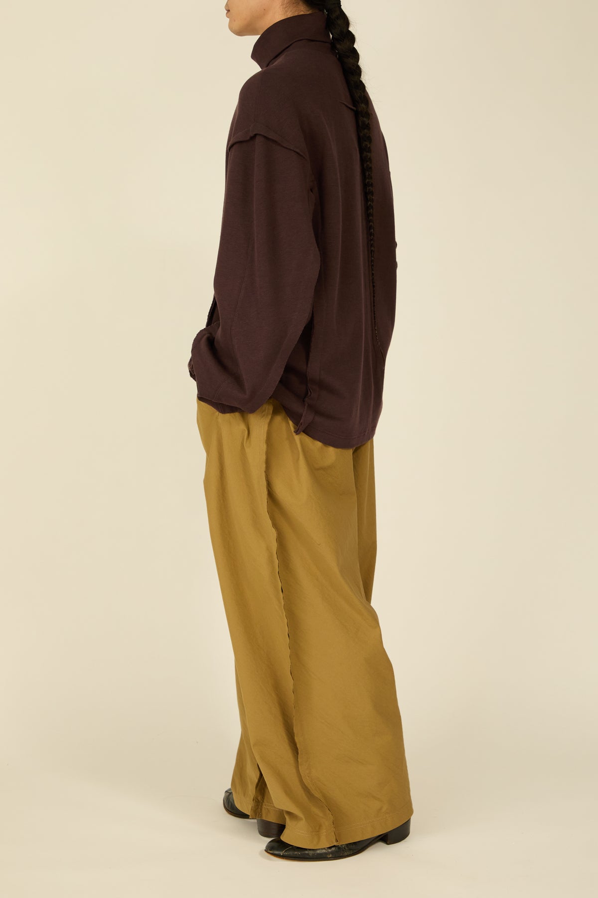 i'm here : " SLIT " JERSEY : / BROWN