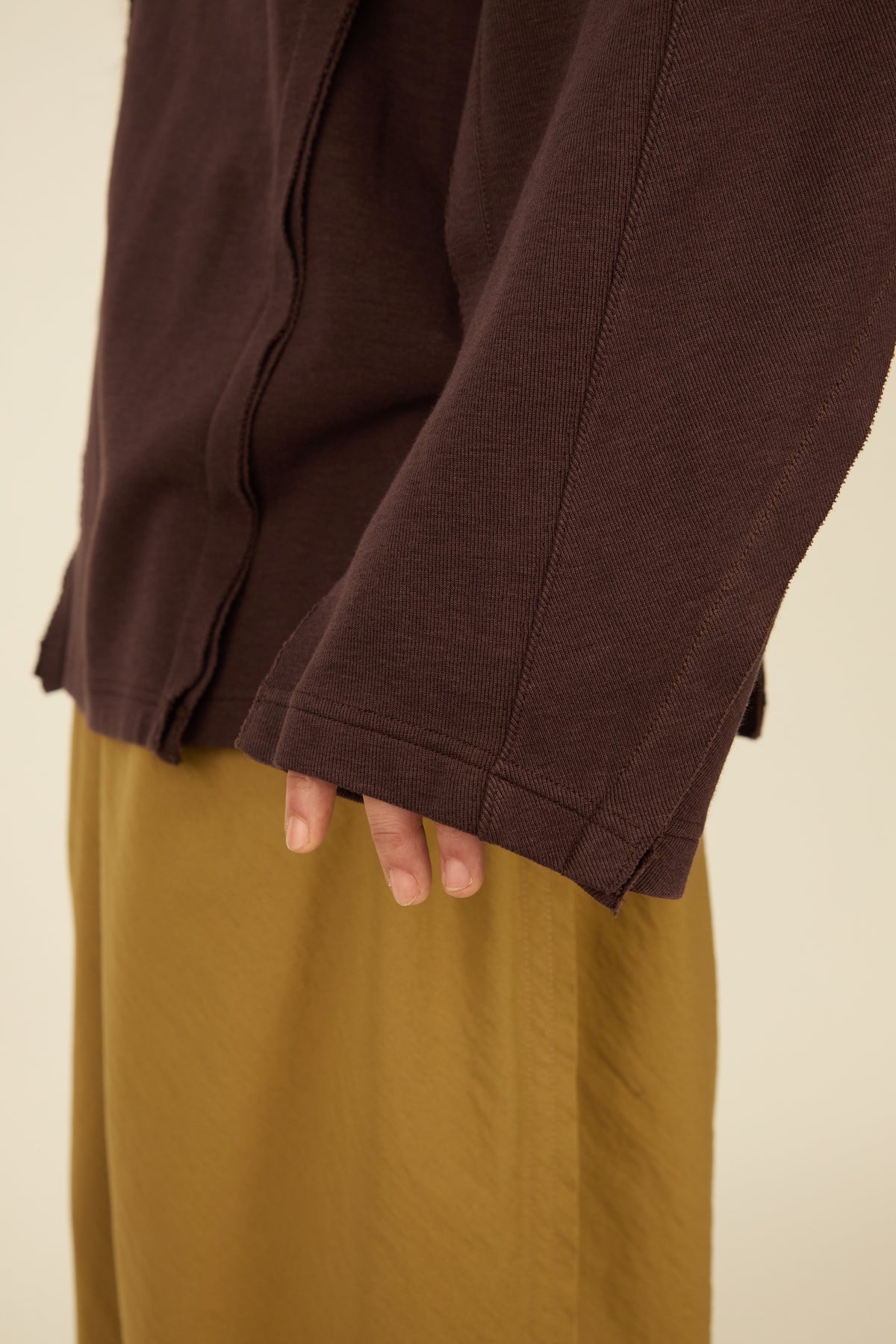 i'm here : " SLIT " JERSEY : / GRAY