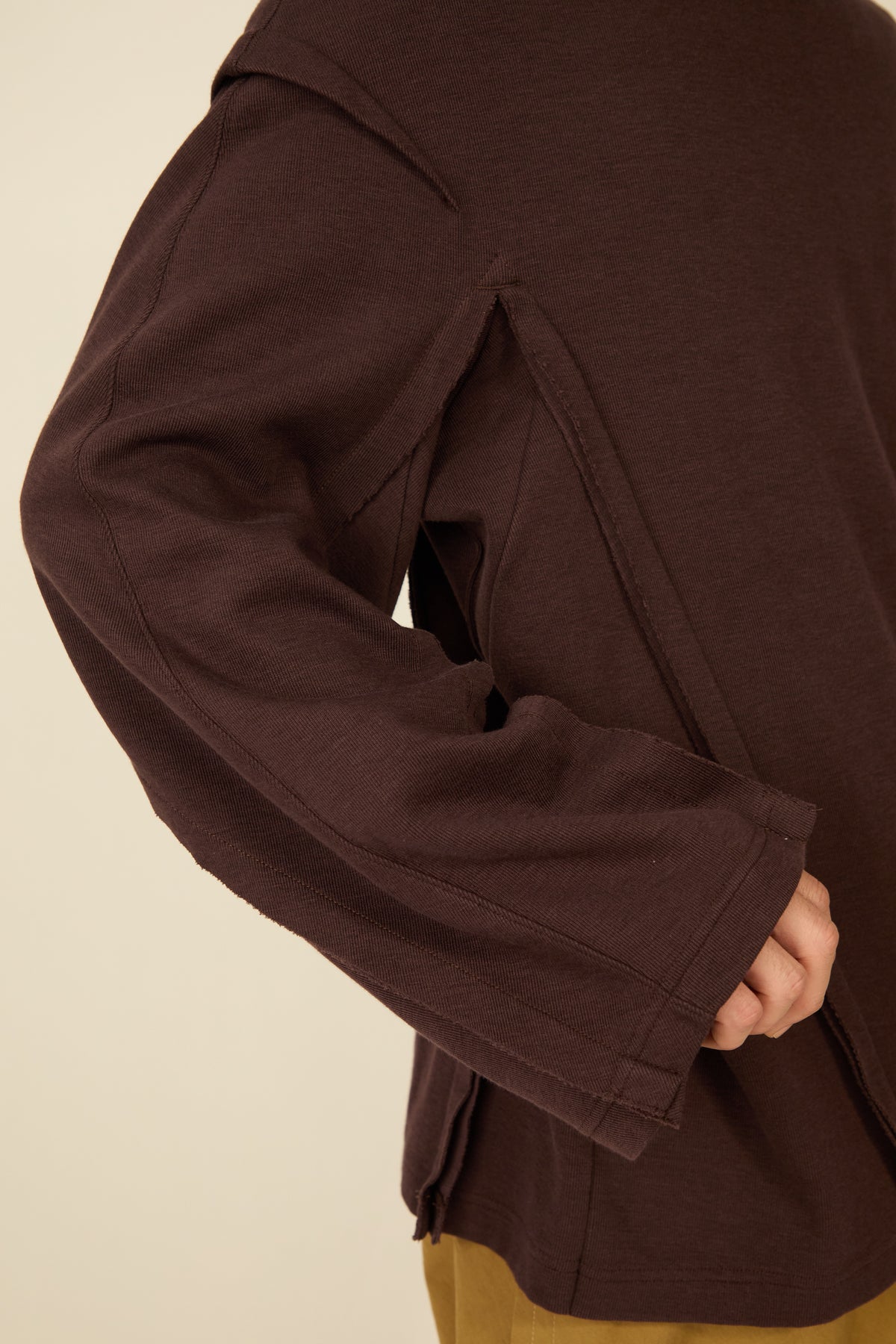 i'm here : " SLIT " JERSEY : / GRAY