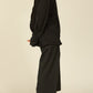 i'm here : " SLIT " JERSEY : / BLACK