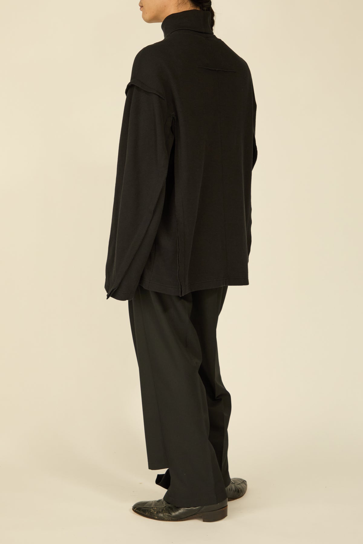 i'm here : " SLIT " JERSEY : / BLACK