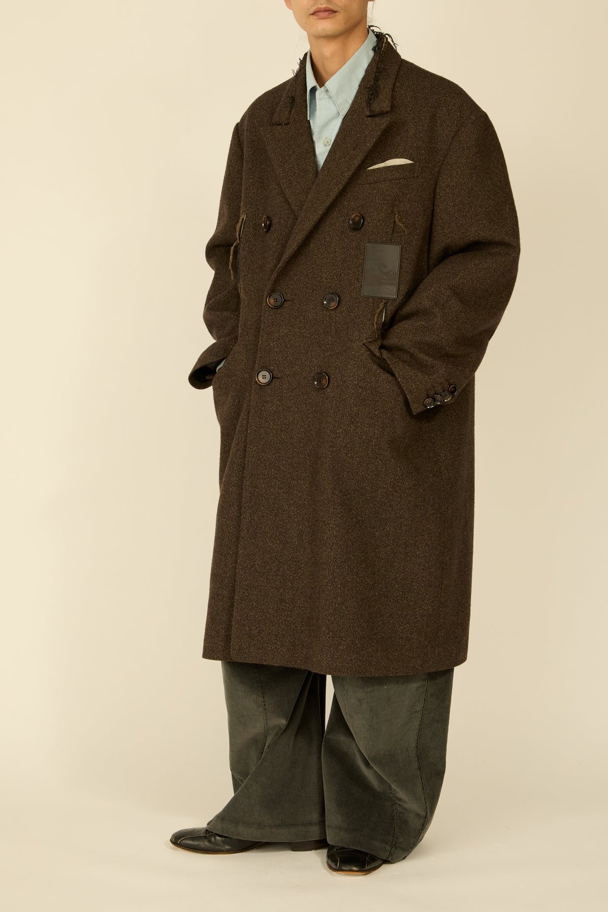 i'm here : GRANDPA COAT : / KHAKI