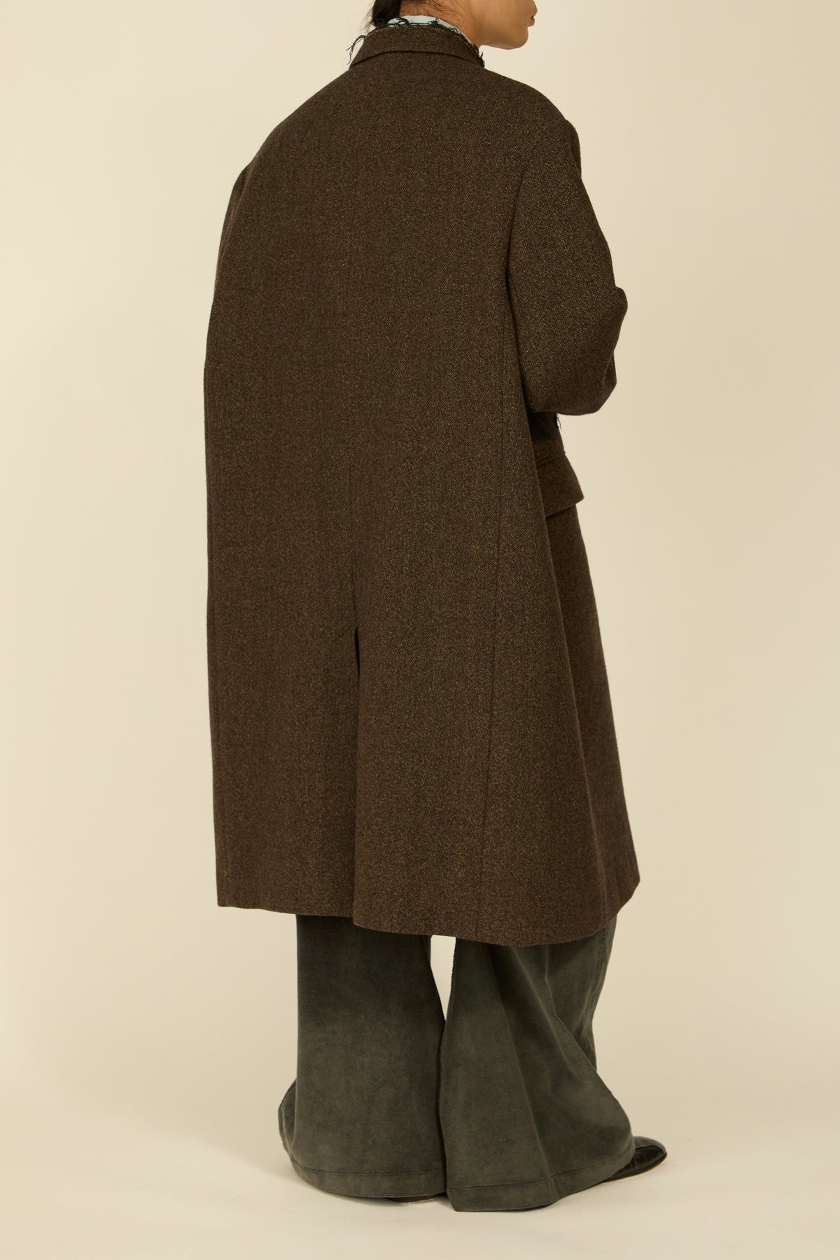 i'm here : GRANDPA COAT : / KHAKI