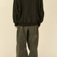 i'm here : " METAL " SWEAT SHIRT : / BLACK