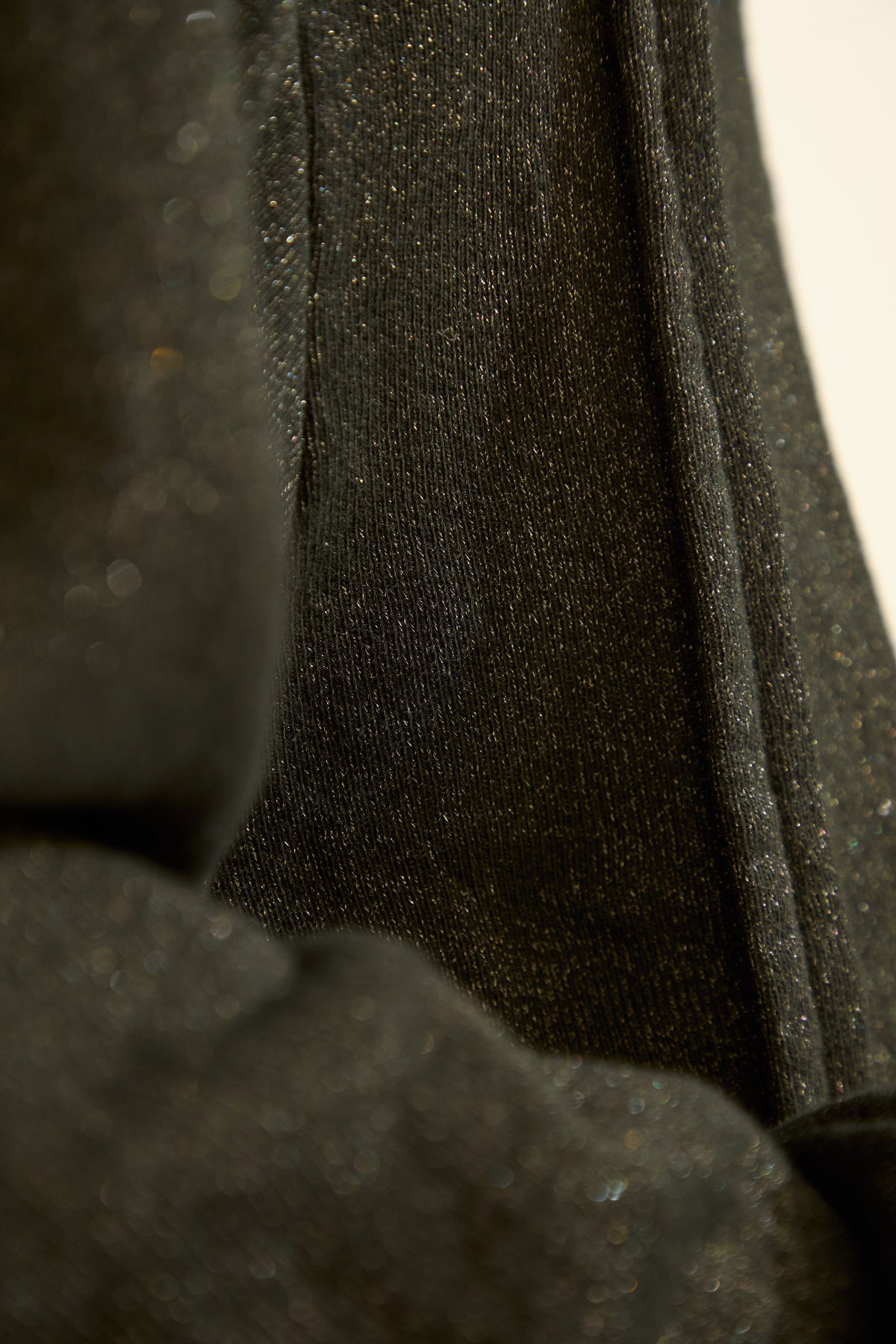 i'm here : " METAL " SWEAT PANTS : / BLACK