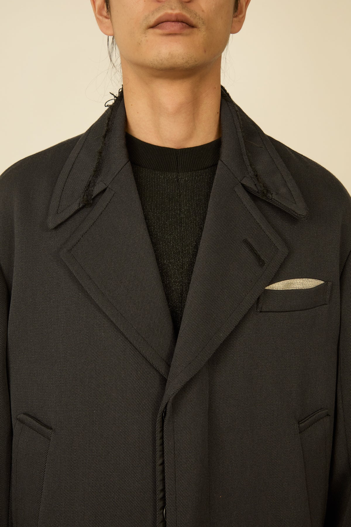 i'm here : GRANDPA JACKET : / BLACK