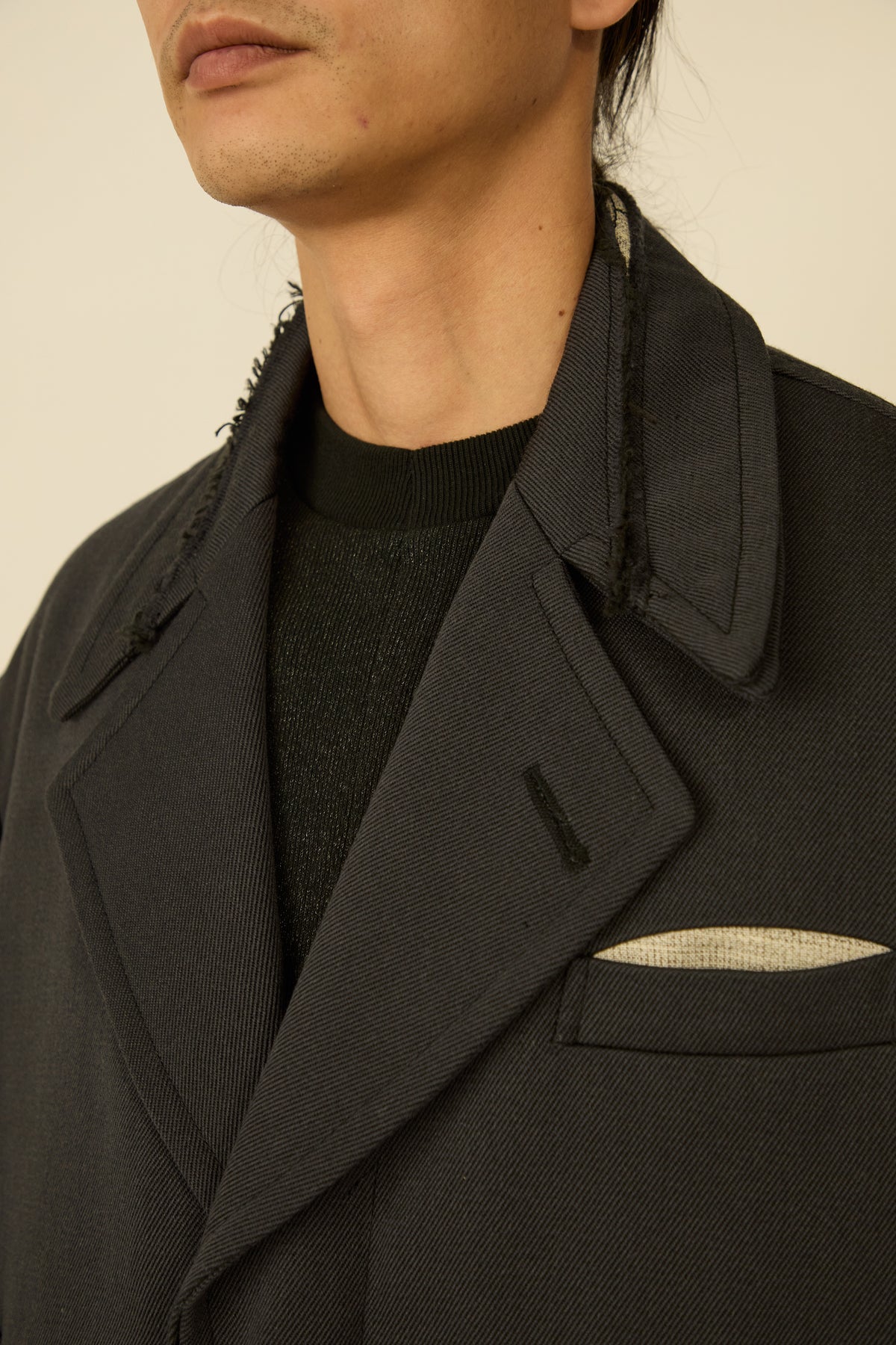 i'm here : GRANDPA JACKET : / BLACK