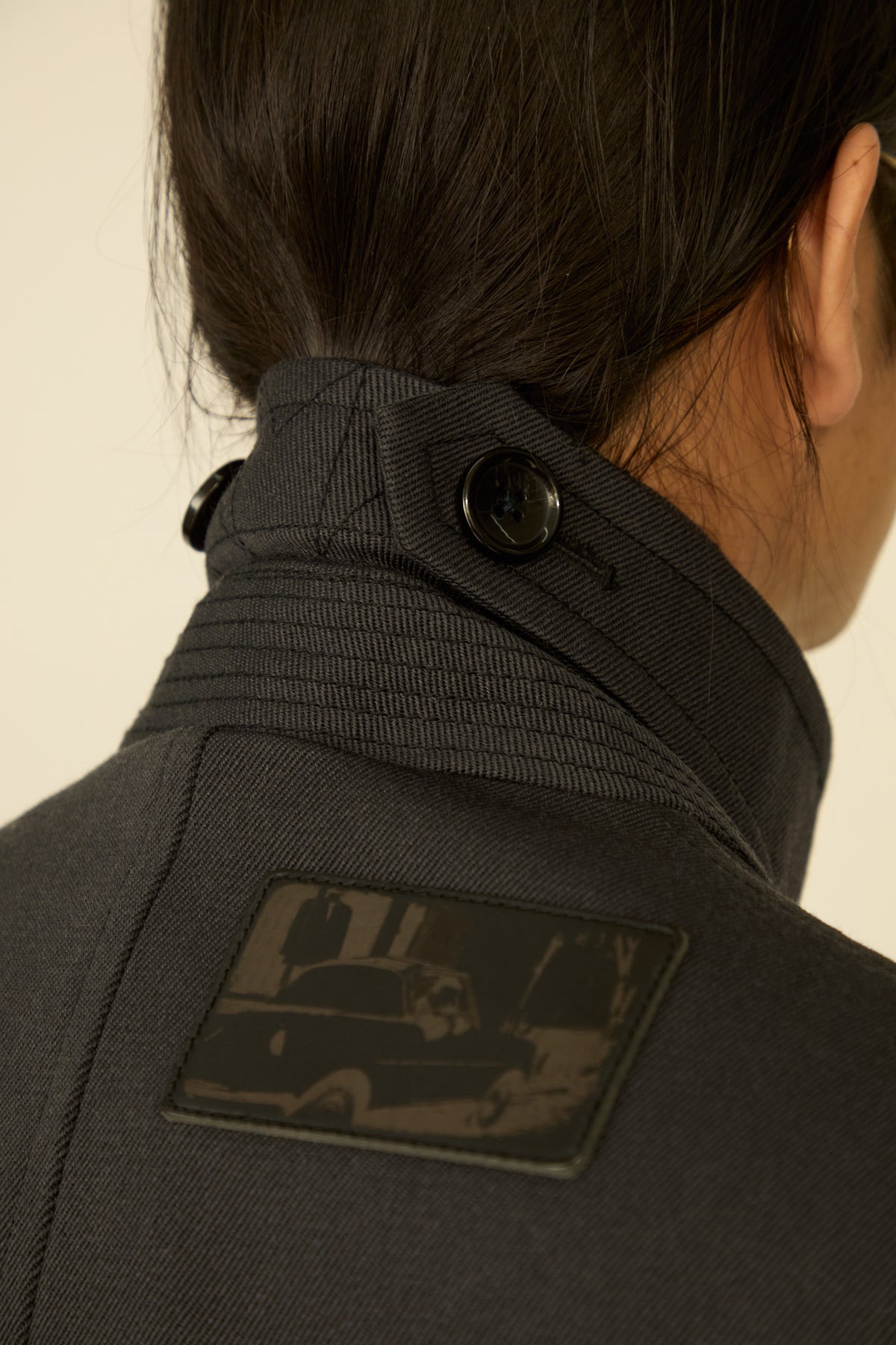 i'm here : GRANDPA JACKET : / BLACK