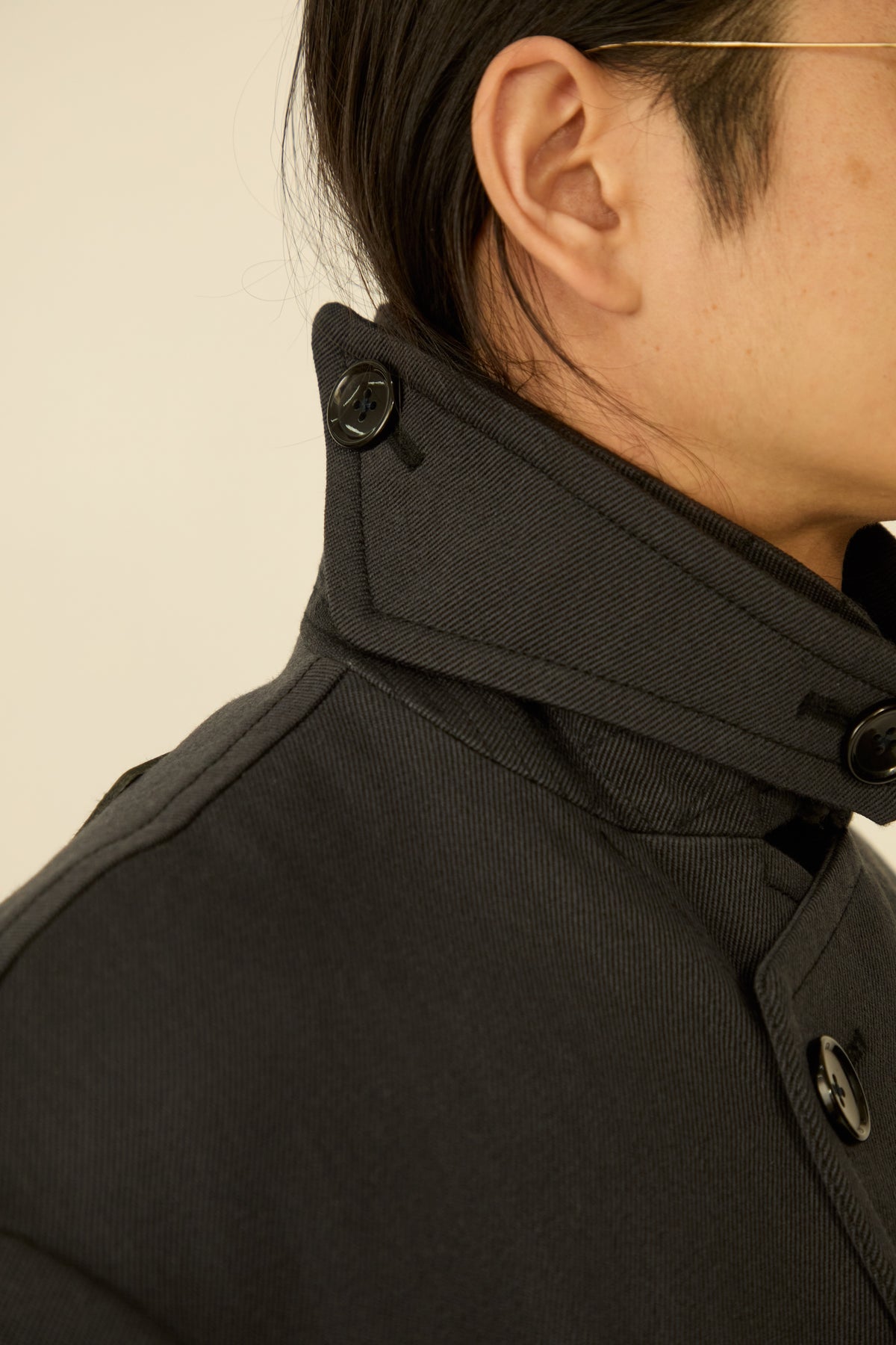 i'm here : GRANDPA JACKET : / BROWN