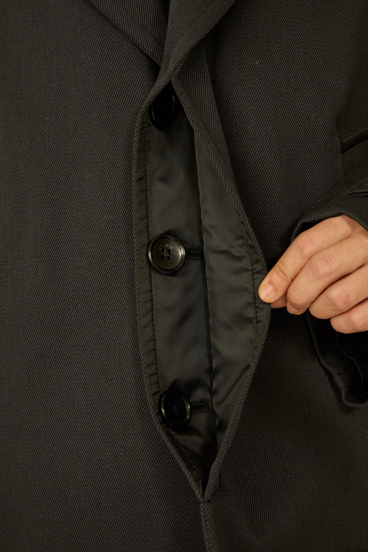 i'm here : GRANDPA JACKET : / BLACK