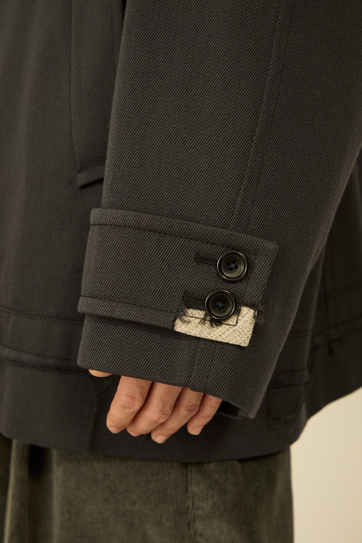 i'm here : GRANDPA JACKET : / BLACK