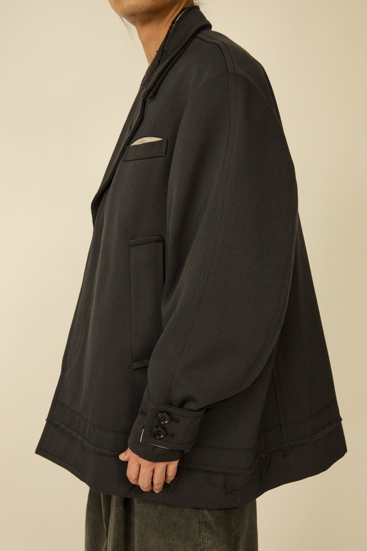 i'm here : GRANDPA JACKET : / GRAY