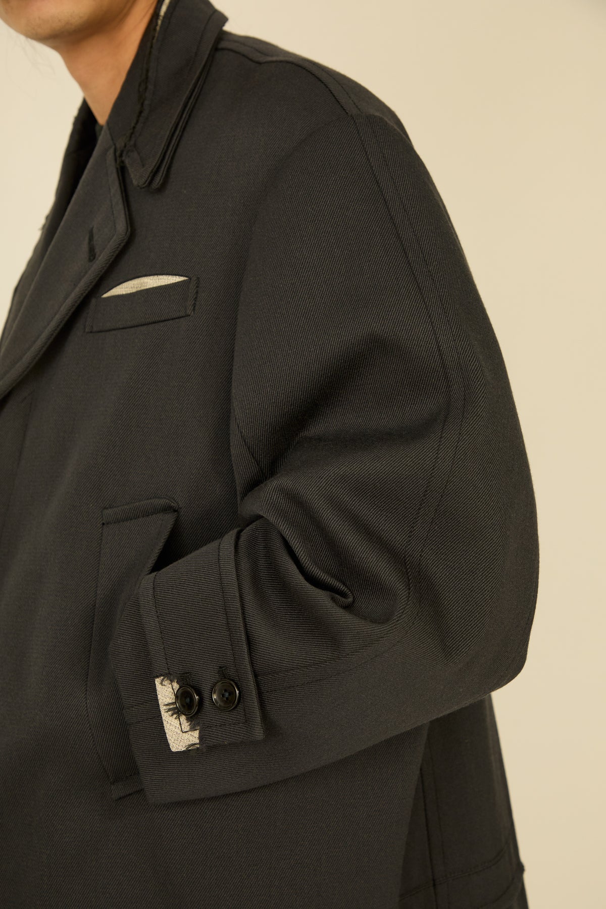 i'm here : GRANDPA JACKET : / GRAY
