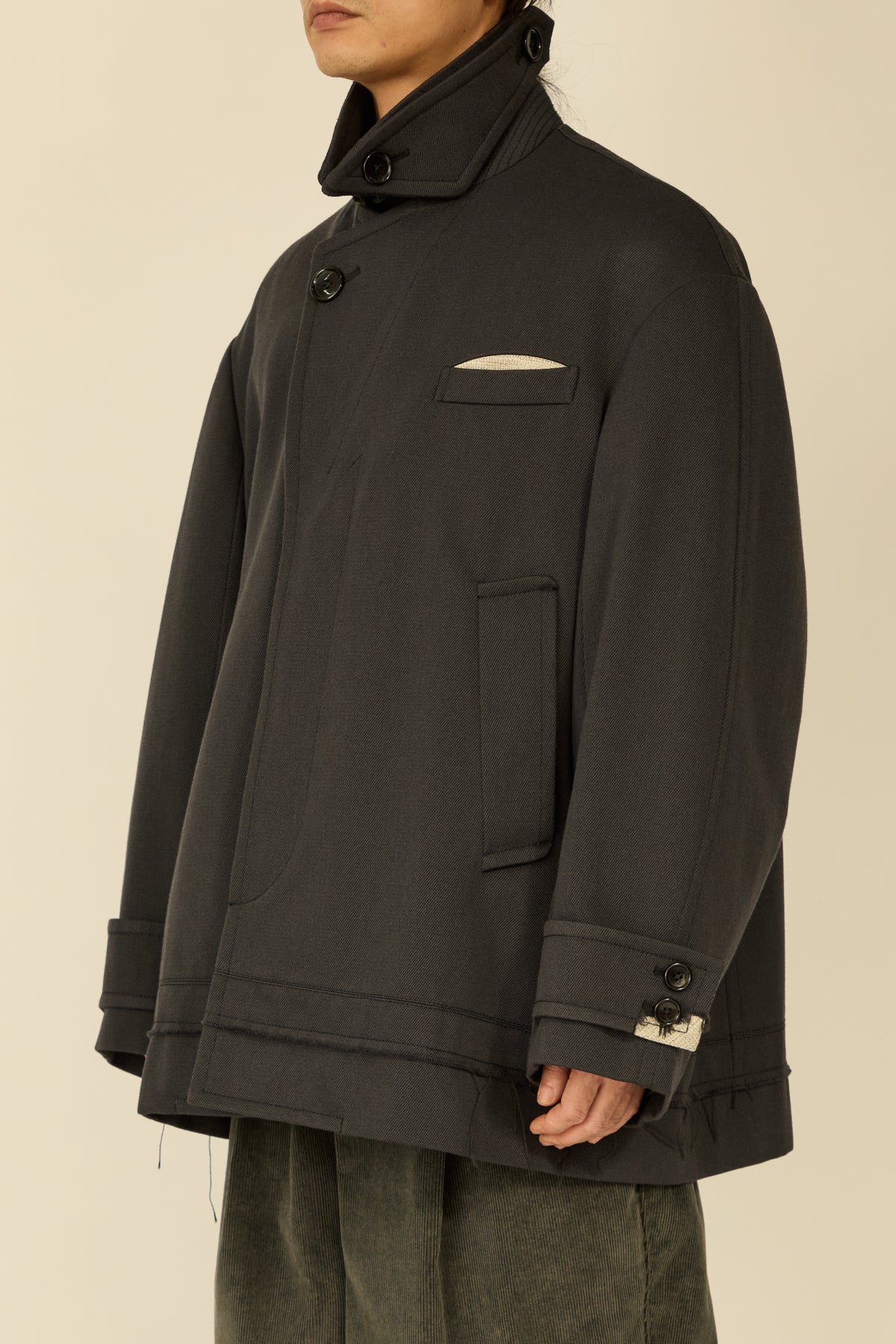 i'm here : GRANDPA JACKET : / GRAY