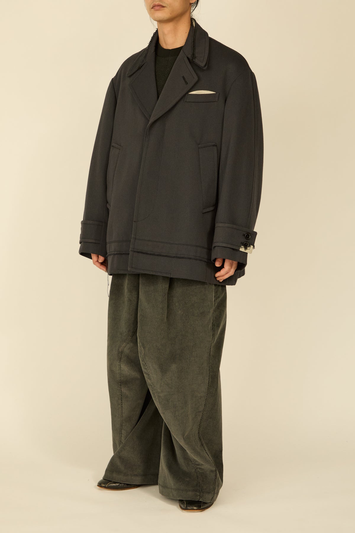i'm here : GRANDPA JACKET : / GRAY