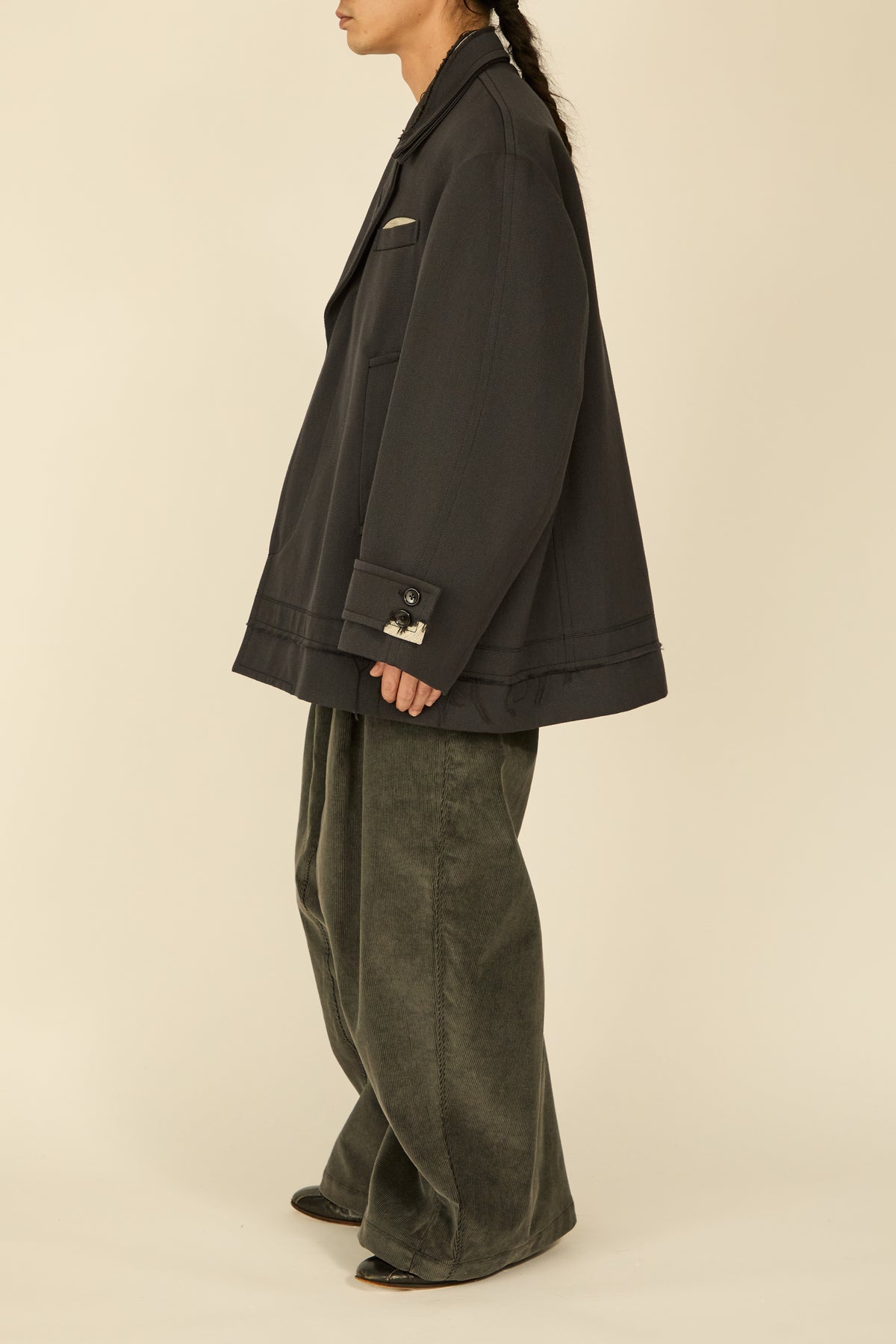 i'm here : GRANDPA JACKET : / GRAY