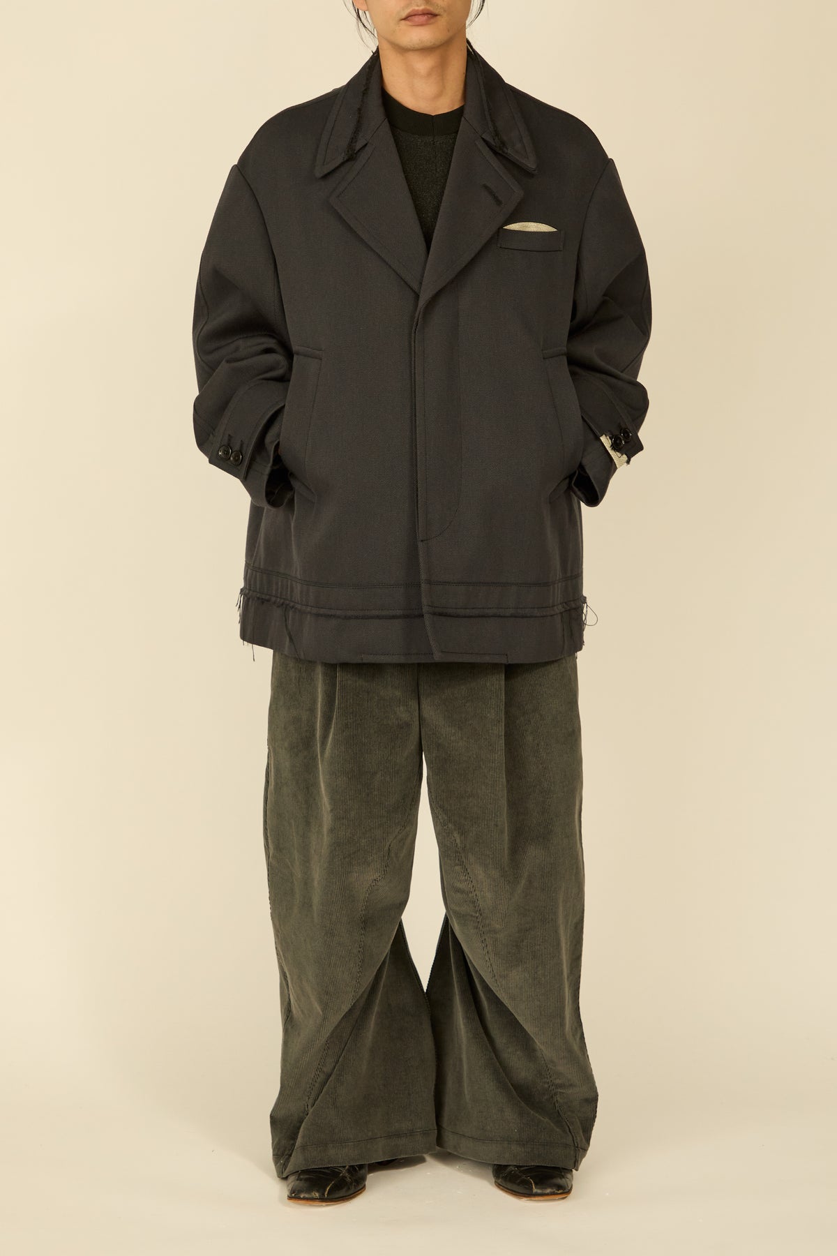i'm here : GRANDPA JACKET : / GRAY