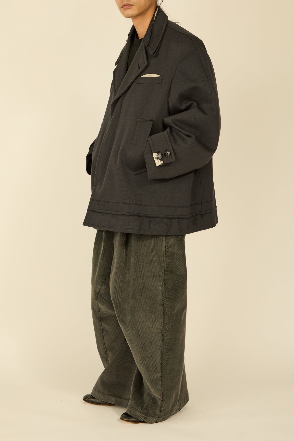 i'm here : GRANDPA JACKET : / GRAY