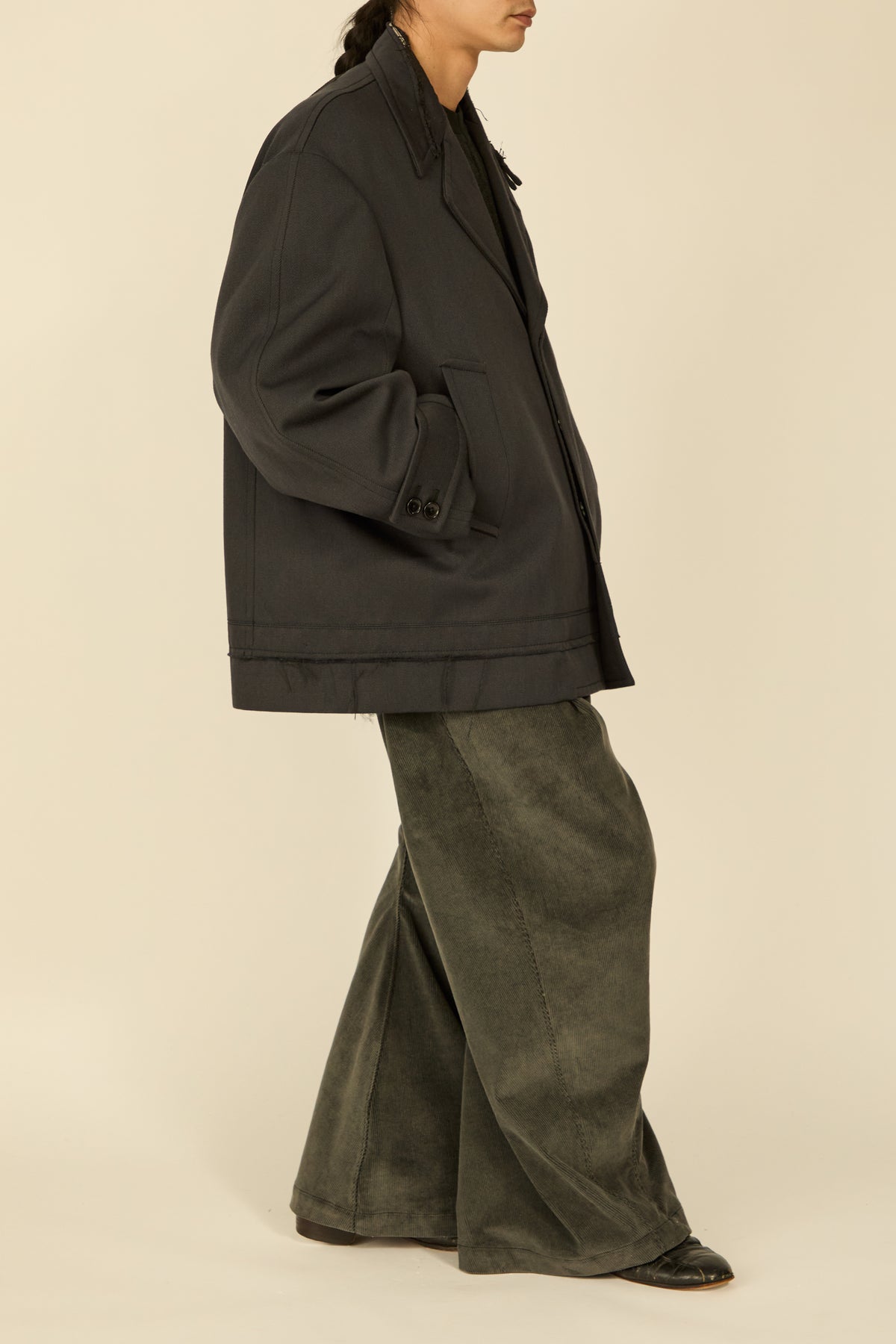 i'm here : GRANDPA JACKET : / GRAY