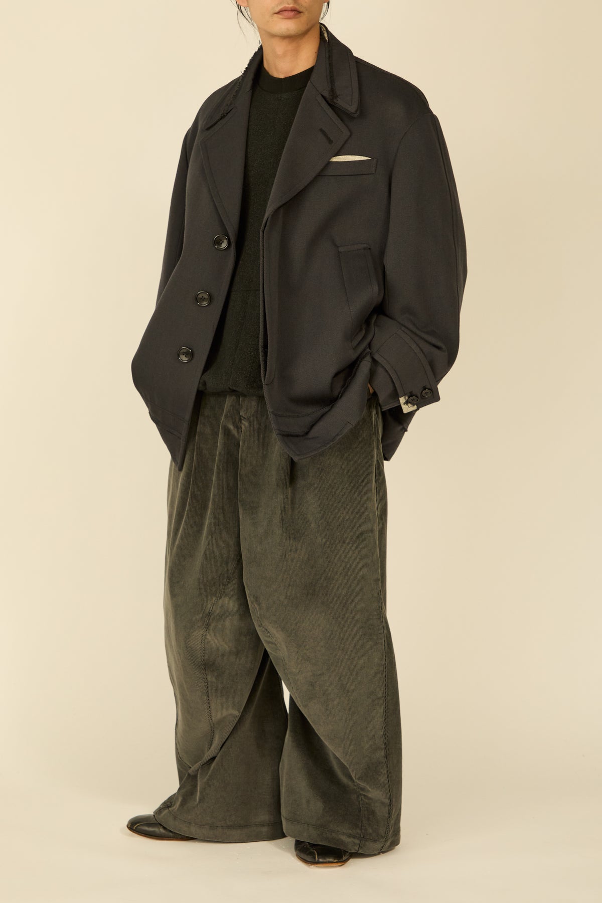 i'm here : GRANDPA JACKET : / GRAY