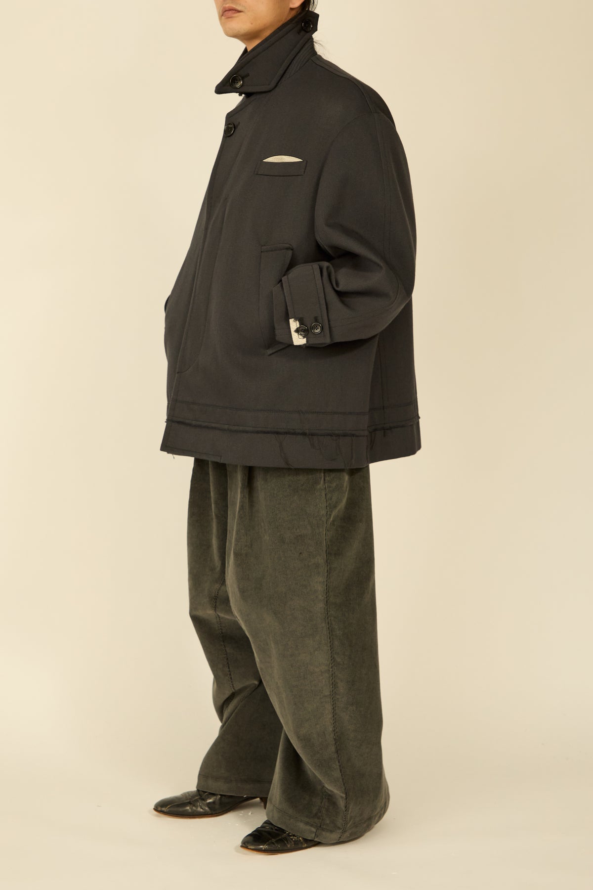 i'm here : GRANDPA JACKET : / GRAY