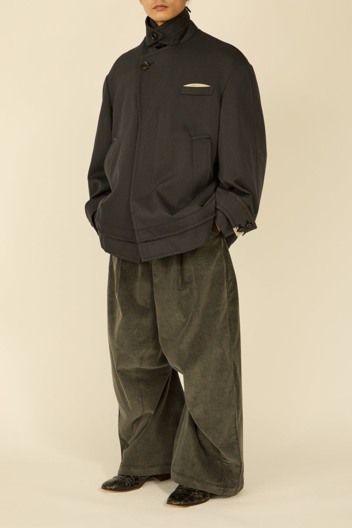 i'm here : GRANDPA JACKET : / GRAY