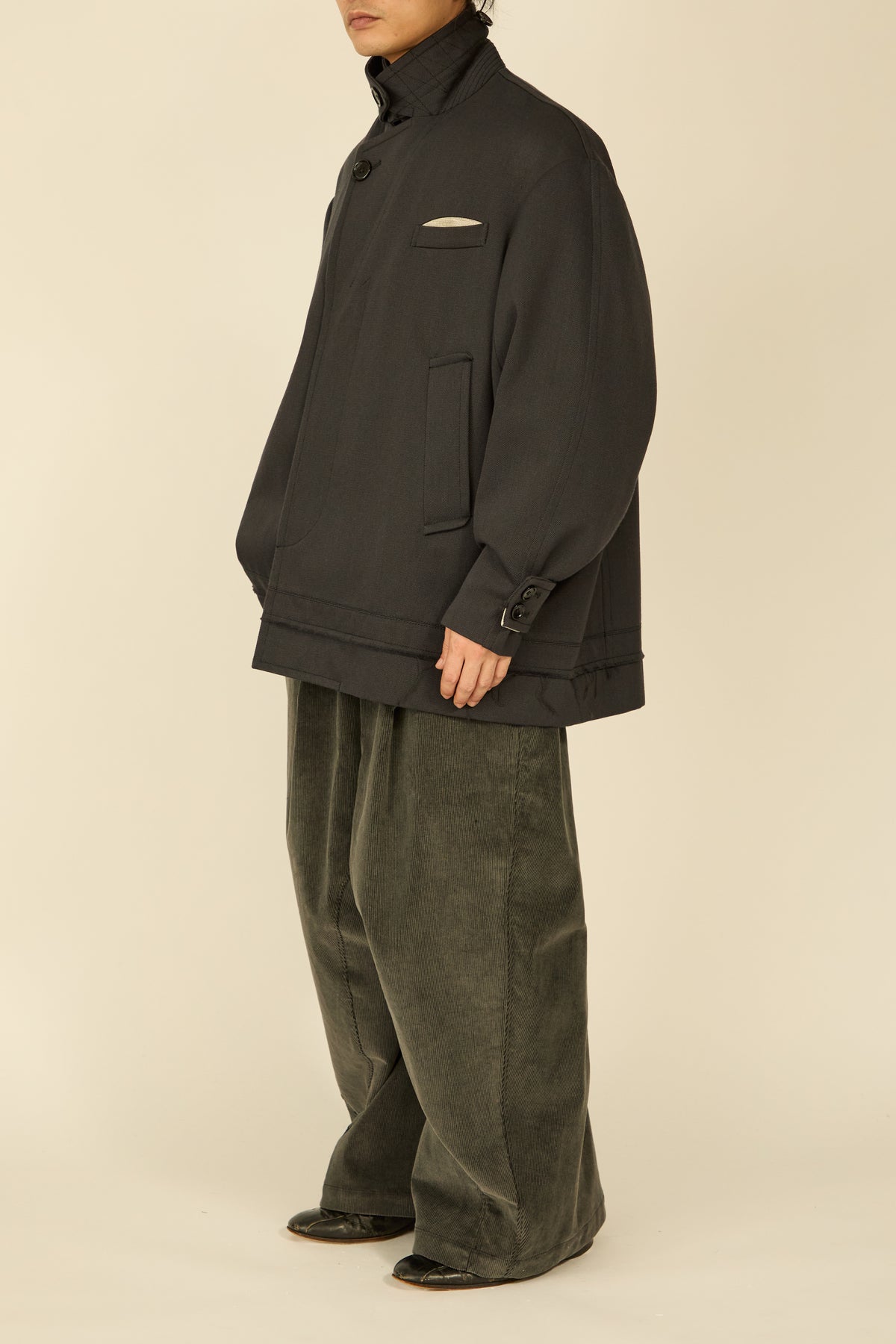 i'm here : GRANDPA JACKET : / GRAY