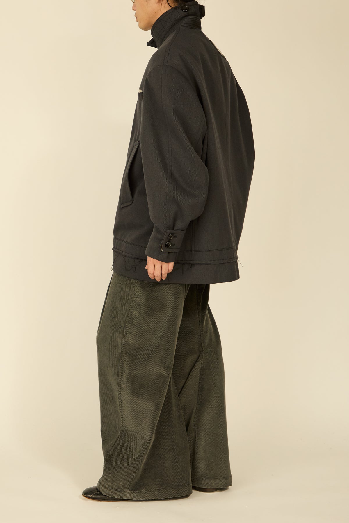 i'm here : GRANDPA JACKET : / GRAY
