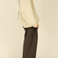 i'm here : " METAL " SWEAT SHIRT : / ECRU
