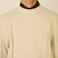i'm here : " METAL " SWEAT SHIRT : / ECRU