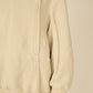 i'm here : " METAL " SWEAT SHIRT : / ECRU