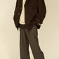 i'm here : GRANDPA JACKET : / BROWN