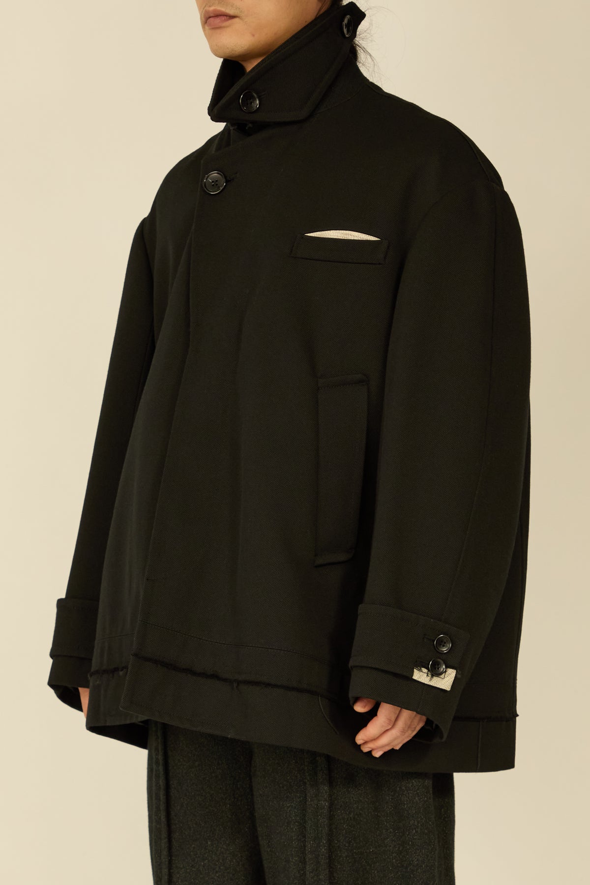 i'm here : GRANDPA JACKET : / BLACK