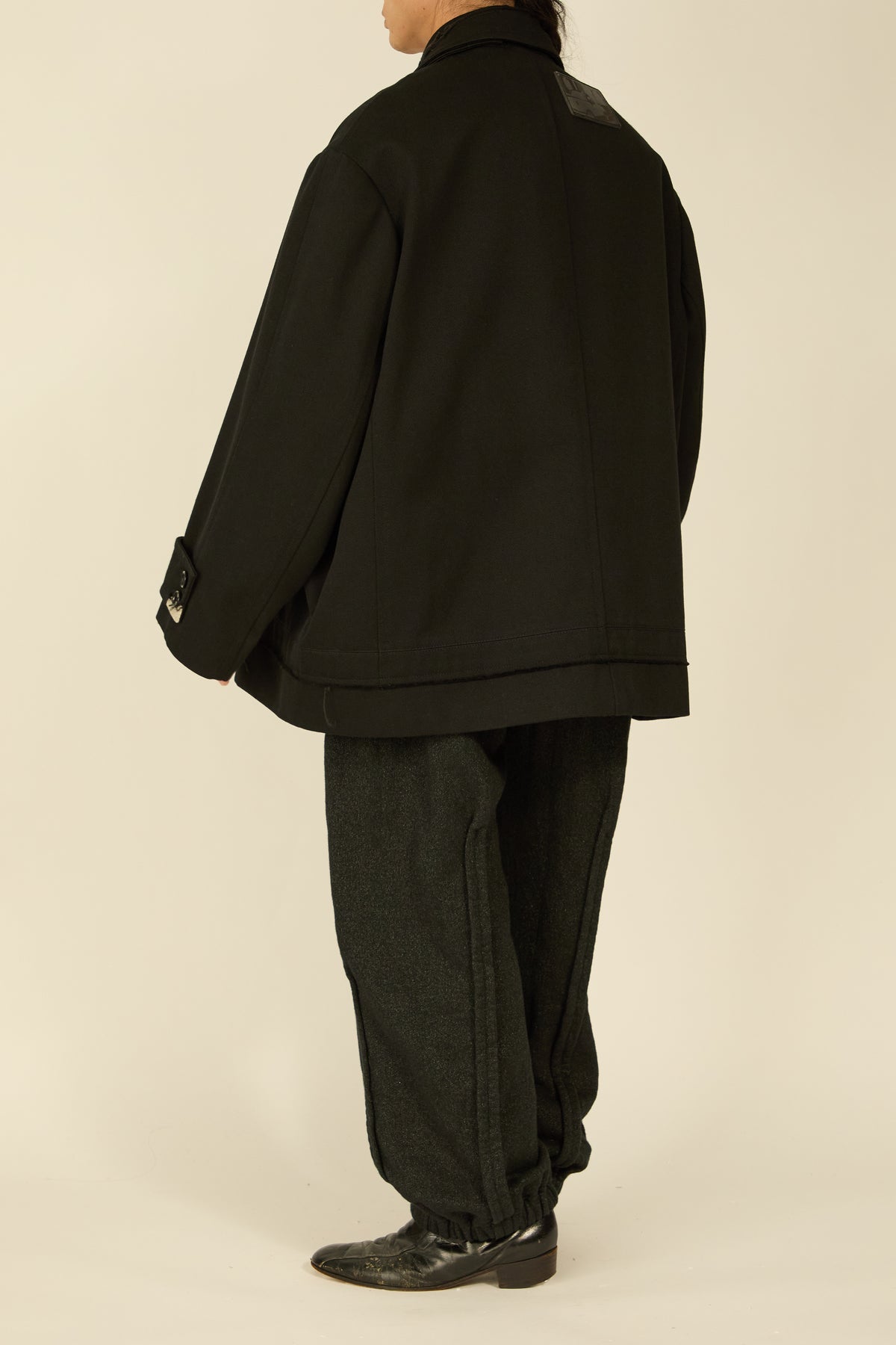i'm here : GRANDPA JACKET : / BLACK