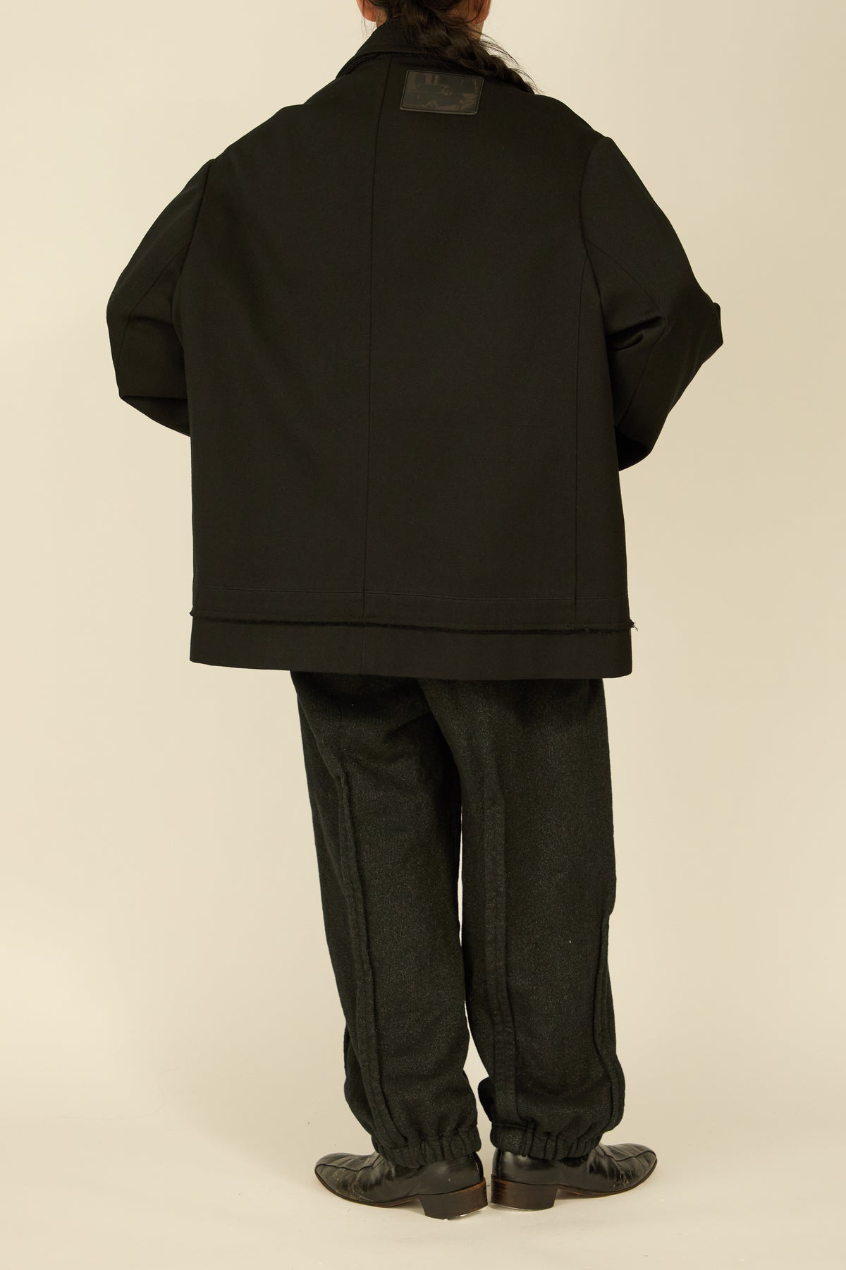 i'm here : GRANDPA JACKET : / BLACK