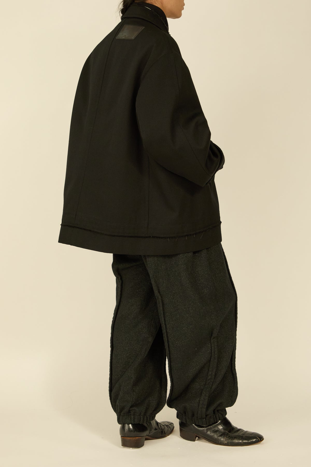i'm here : GRANDPA JACKET : / BLACK