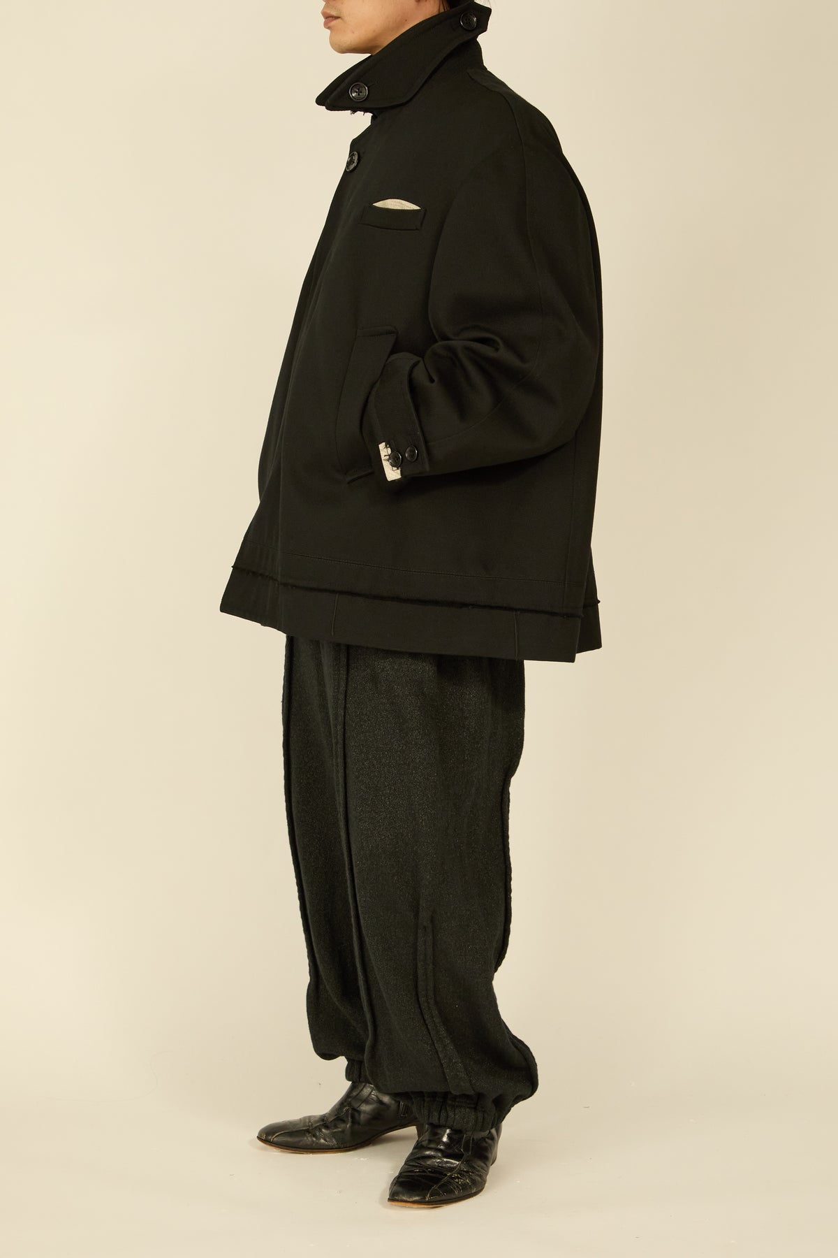 i'm here : GRANDPA JACKET : / BLACK
