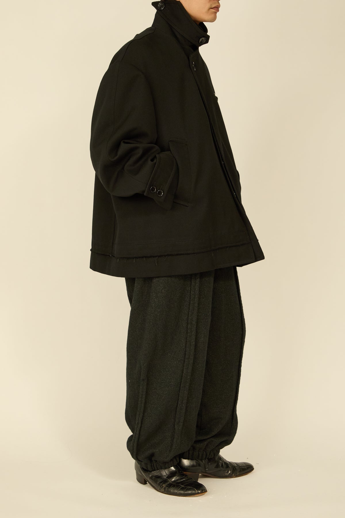 i'm here : GRANDPA JACKET : / BLACK