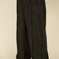 i'm here : " METAL " SWEAT PANTS : / BLACK