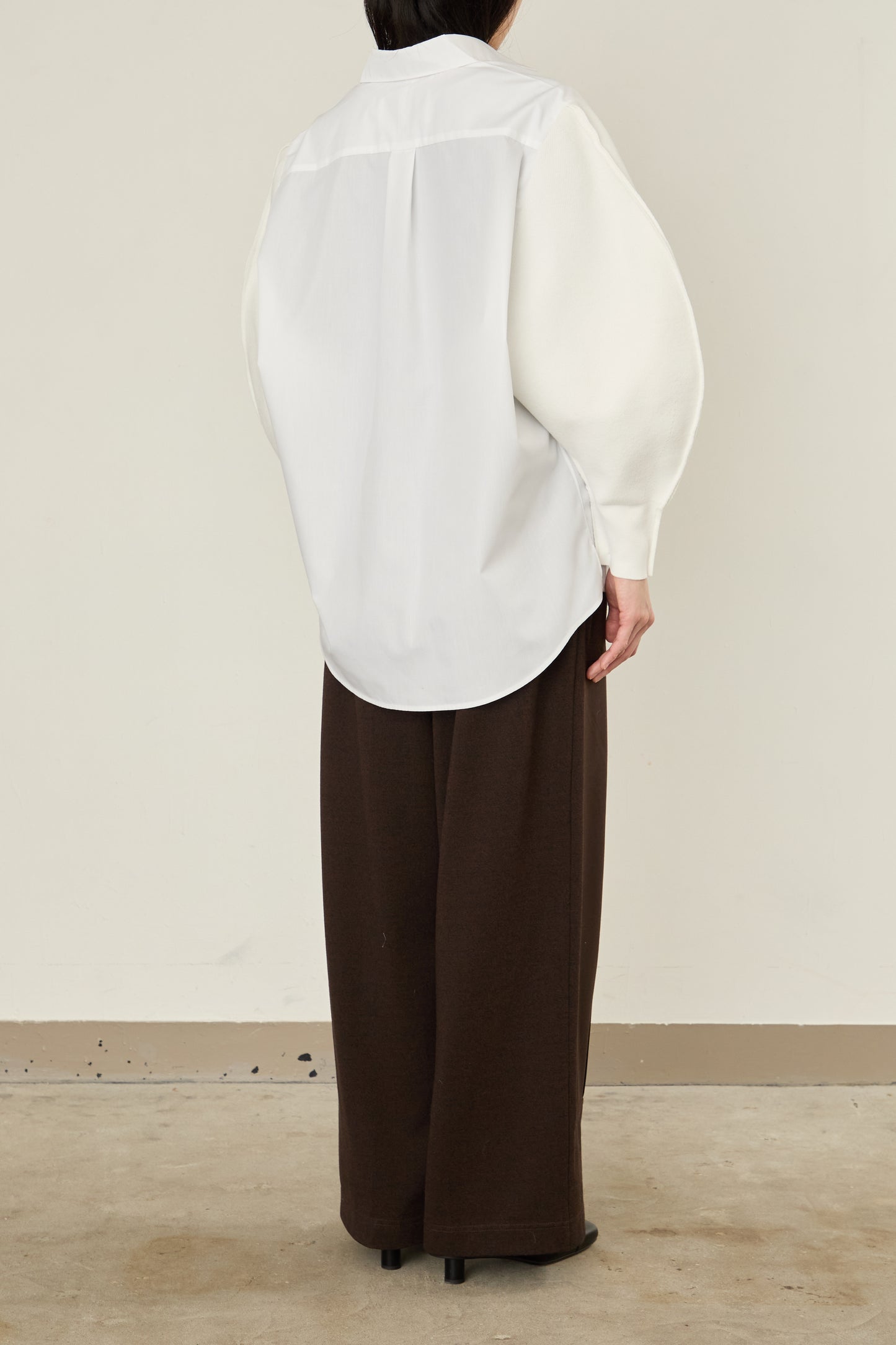 i'm here : KNIT SLEEVE : DOCKING SHIRTS