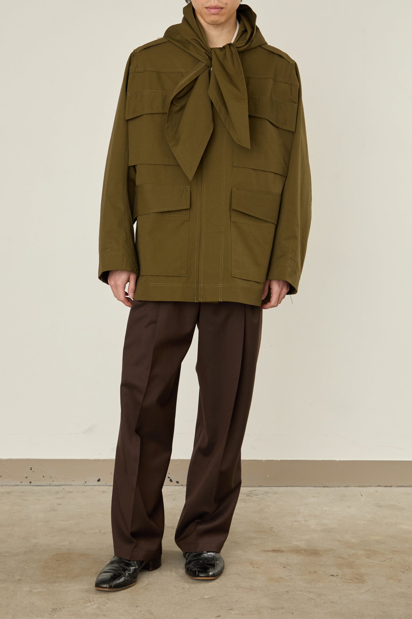 i'm here : HAOLI MILITARY :  JACKET