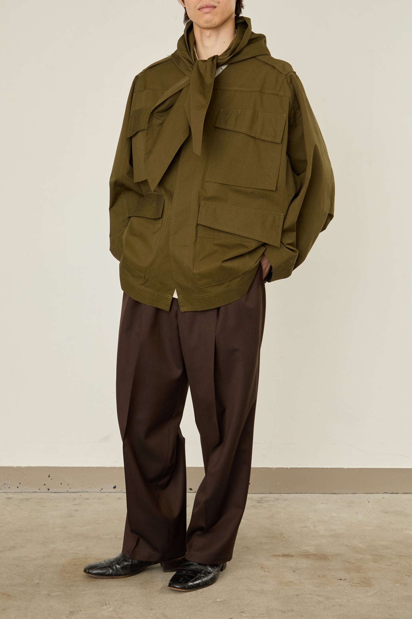 i'm here : HAOLI MILITARY :  JACKET