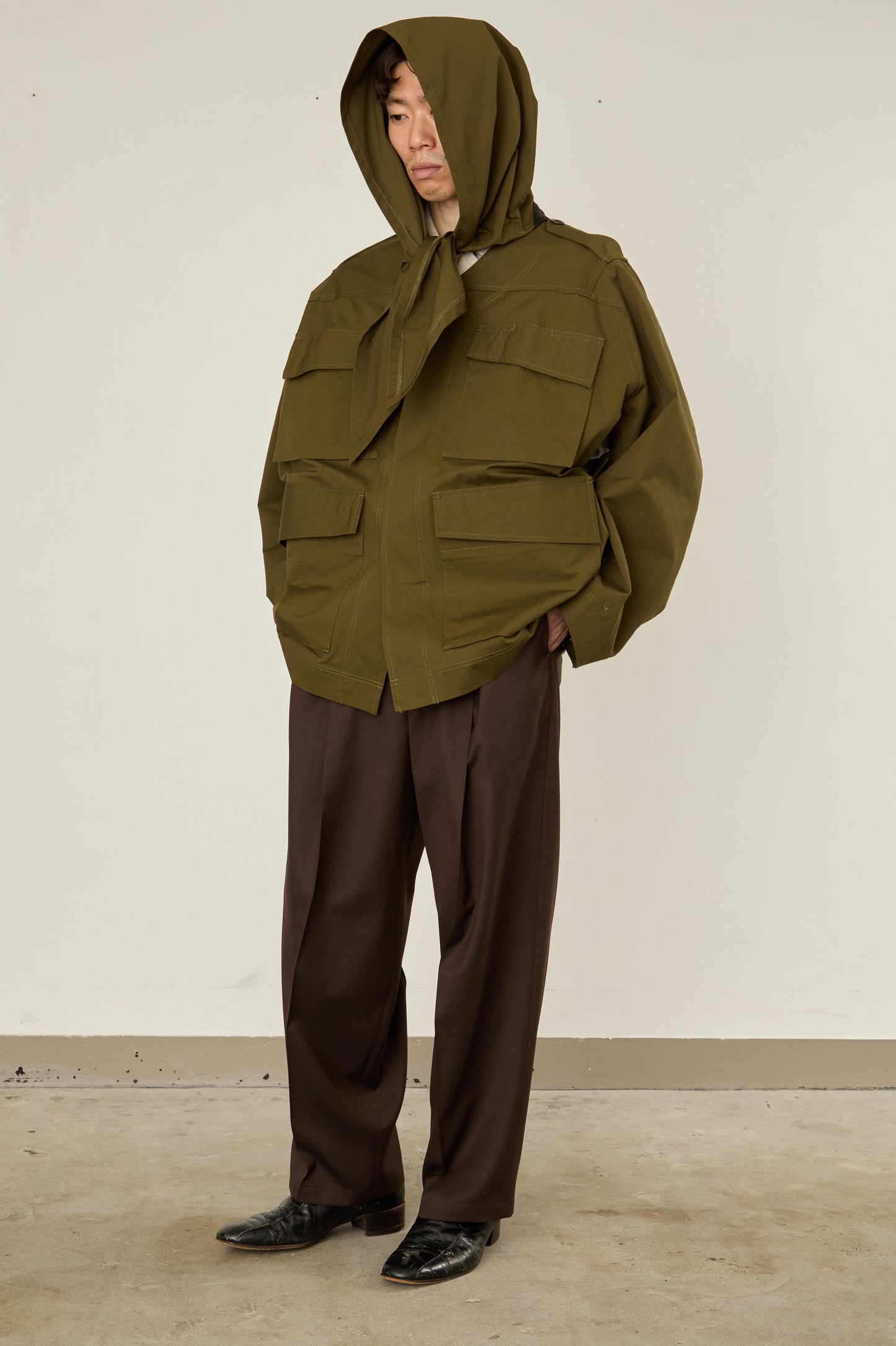 i'm here : HAOLI MILITARY :  JACKET